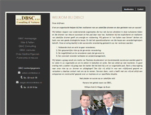 Tablet Screenshot of dbsc.nl